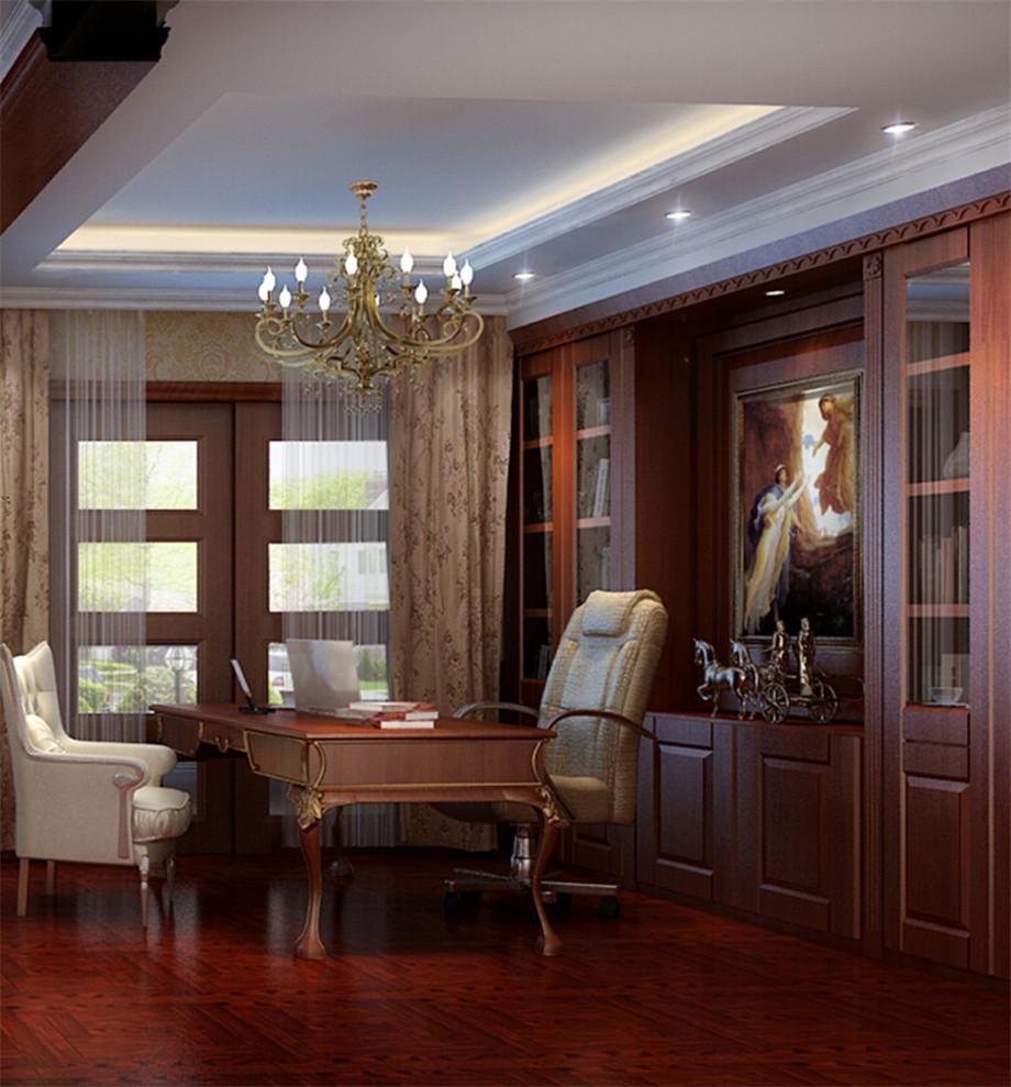 首創(chuàng)國際城161平美式風(fēng)格設(shè)計(jì)方案