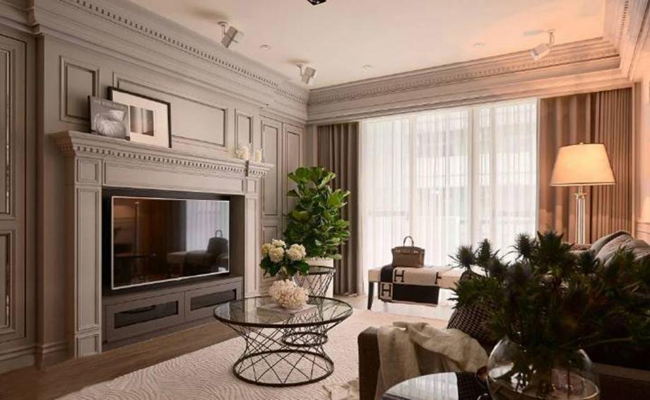 金水灣小區(qū)160平米歐式設(shè)計(jì)風(fēng)格