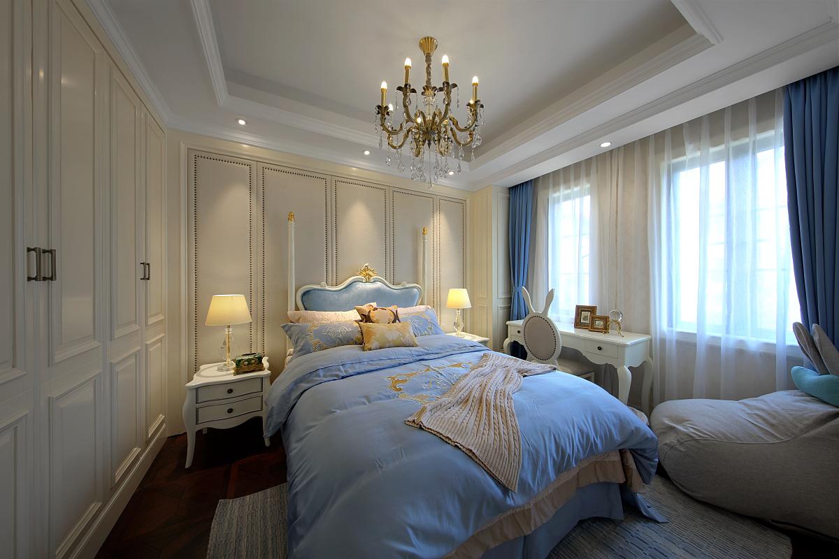 龍湖香醍西岸260平方美式鄉(xiāng)村風(fēng)格