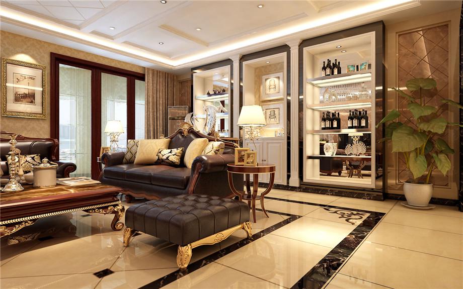 綠地曲江名稱179平簡歐風(fēng)格設(shè)計(jì)方案