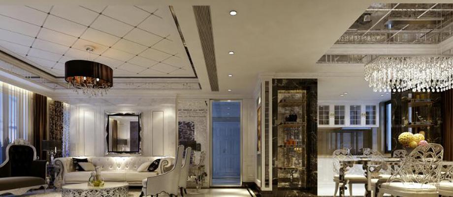 綠地170平米簡(jiǎn)約歐式