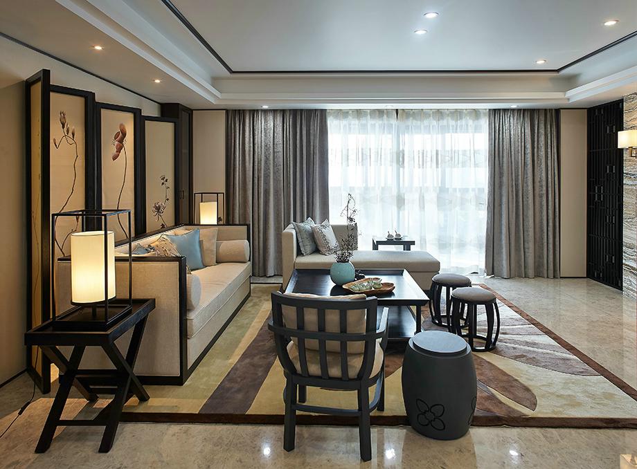 政治學(xué)院151平米中式