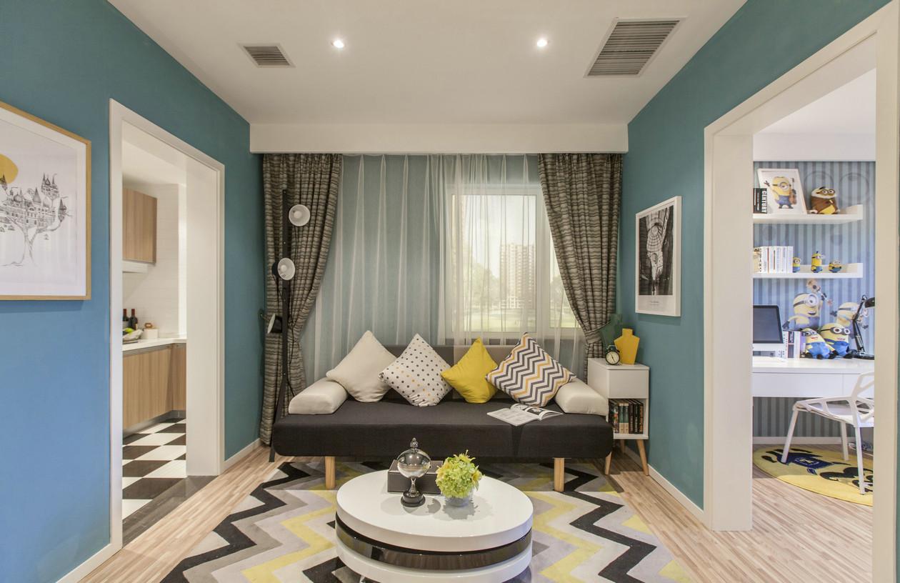 鑫苑大都會(huì)90平米北歐