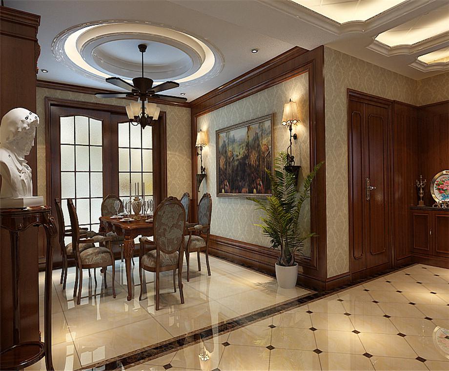 紫薇永和坊170平米美式鄉(xiāng)村風(fēng)格設(shè)計(jì)方案