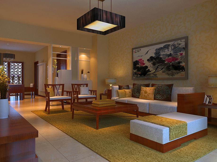 蘭空150平米中式風(fēng)格