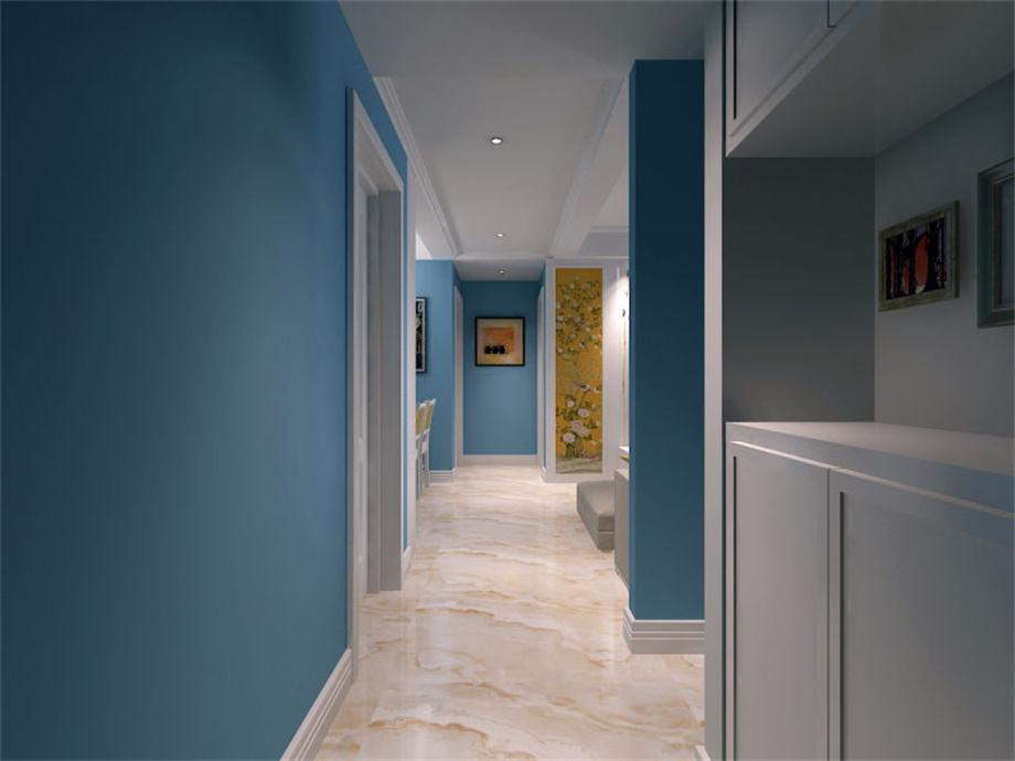 春曉華苑101平米地中海設(shè)計(jì)方案