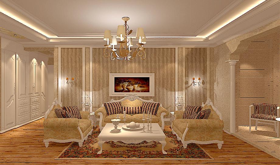 大華公園世家105平米簡(jiǎn)歐風(fēng)格