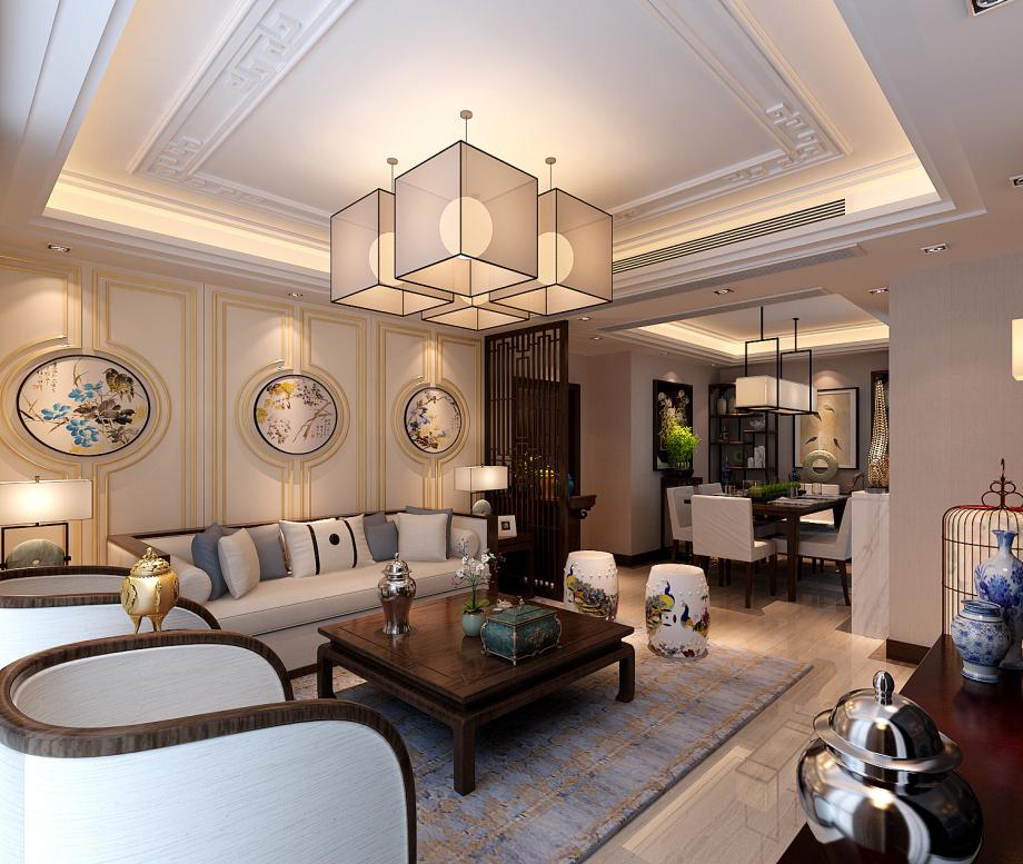 中醫(yī)學院/125平米/新中式