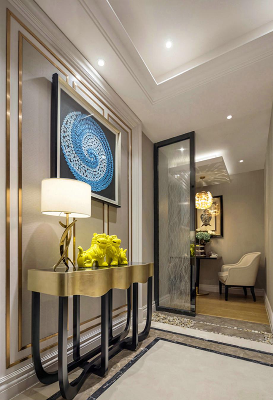 麟鳳尊匯130平米新中式風格