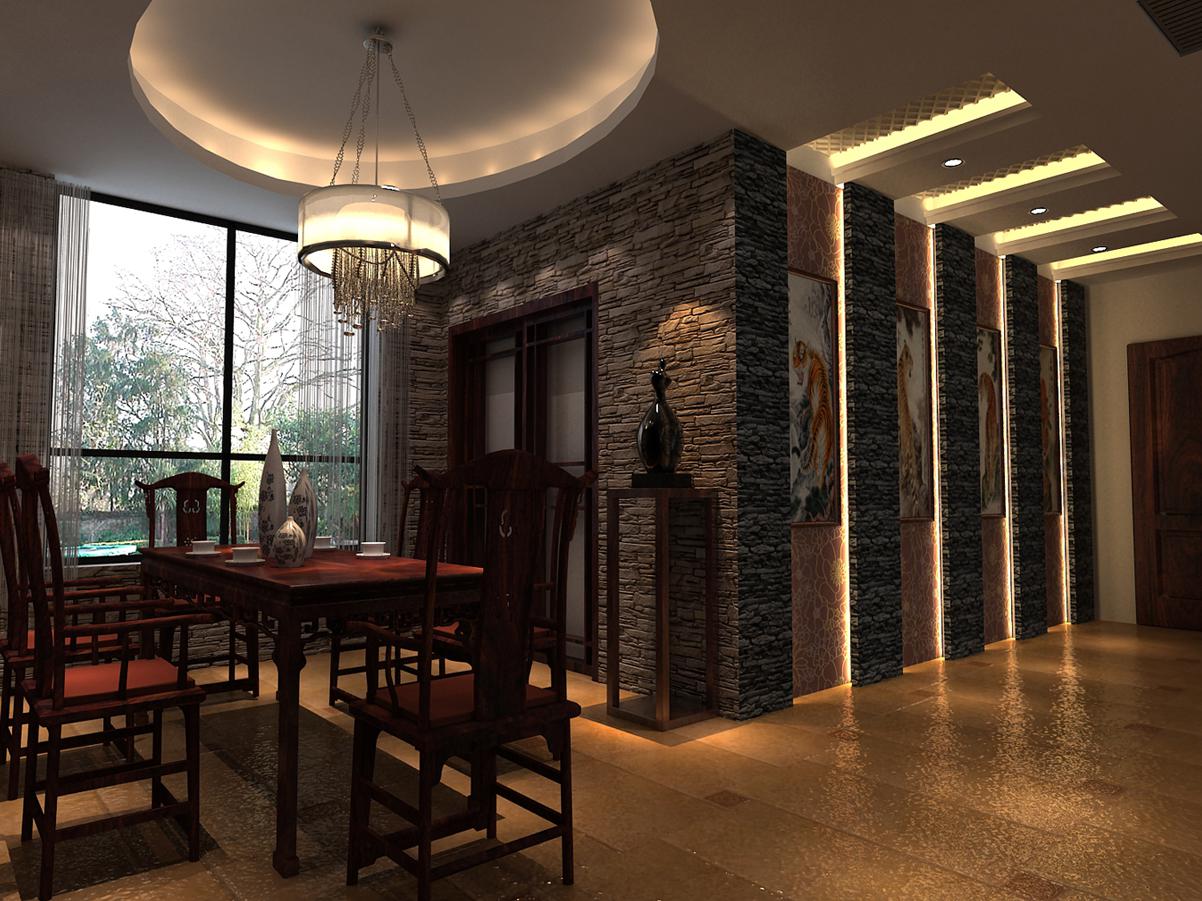 曲江六號/190平米/中式風格