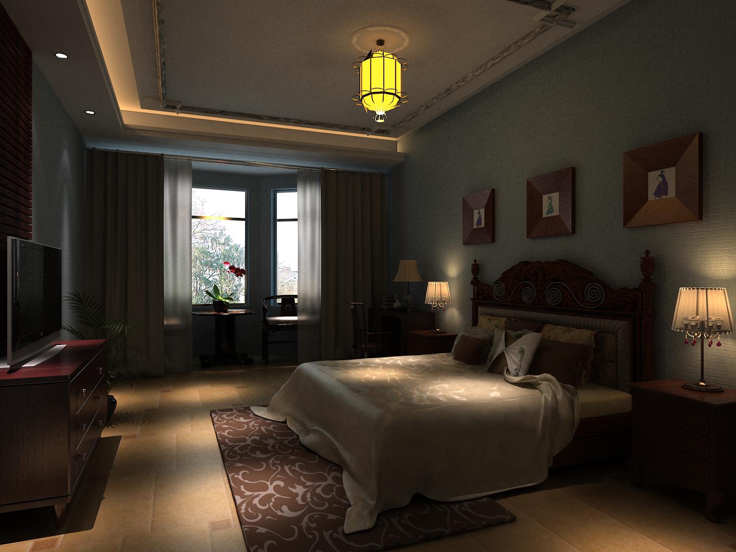 曲江六號/190平米/中式風格