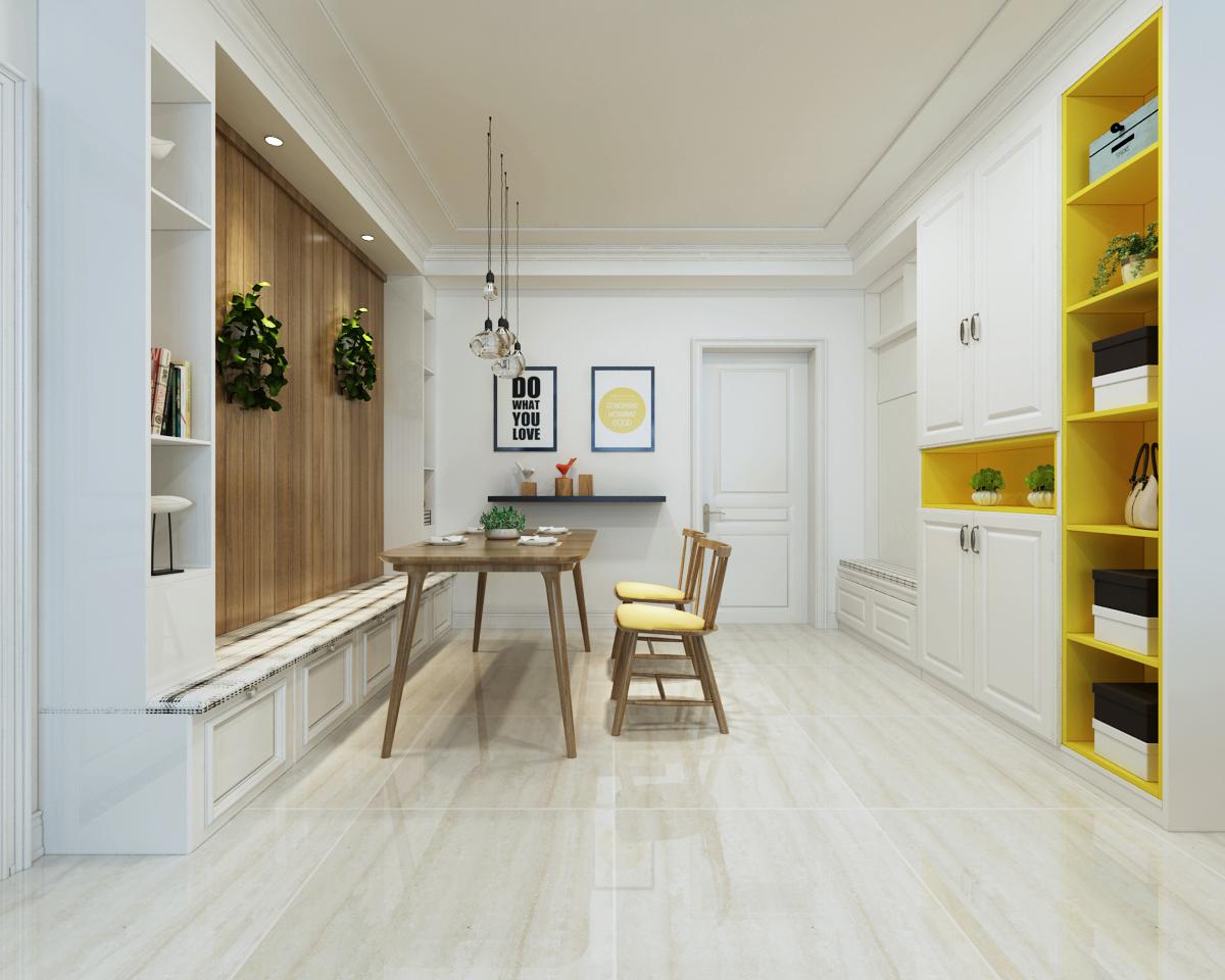 御錦城小區(qū)115平米現(xiàn)代簡(jiǎn)約風(fēng)格設(shè)計(jì)方案