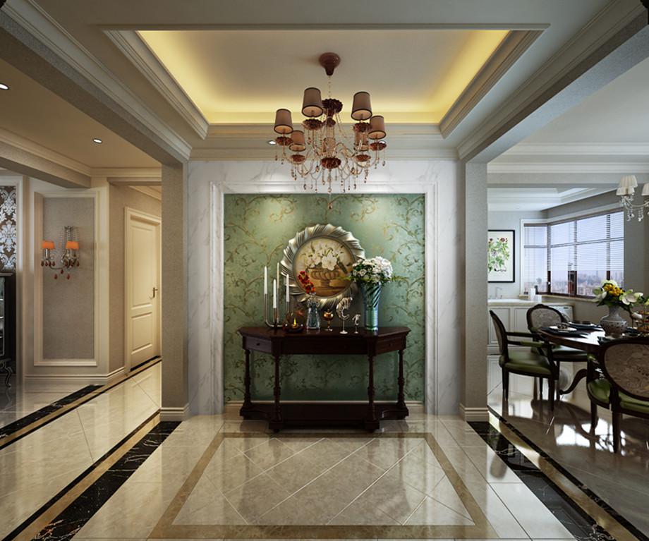 湖城大鏡243平美式風(fēng)格設(shè)計方案