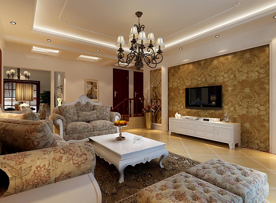 龍湖香醍西岸160平米歐式風(fēng)格