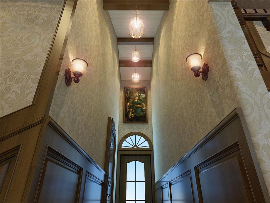 龍湖花千樹280平米美式設(shè)計(jì)方案