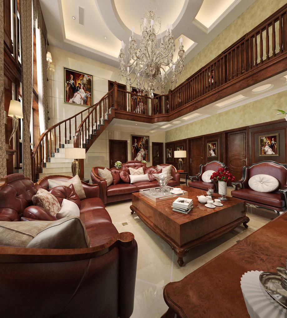 西工苑240平米美式設計方案