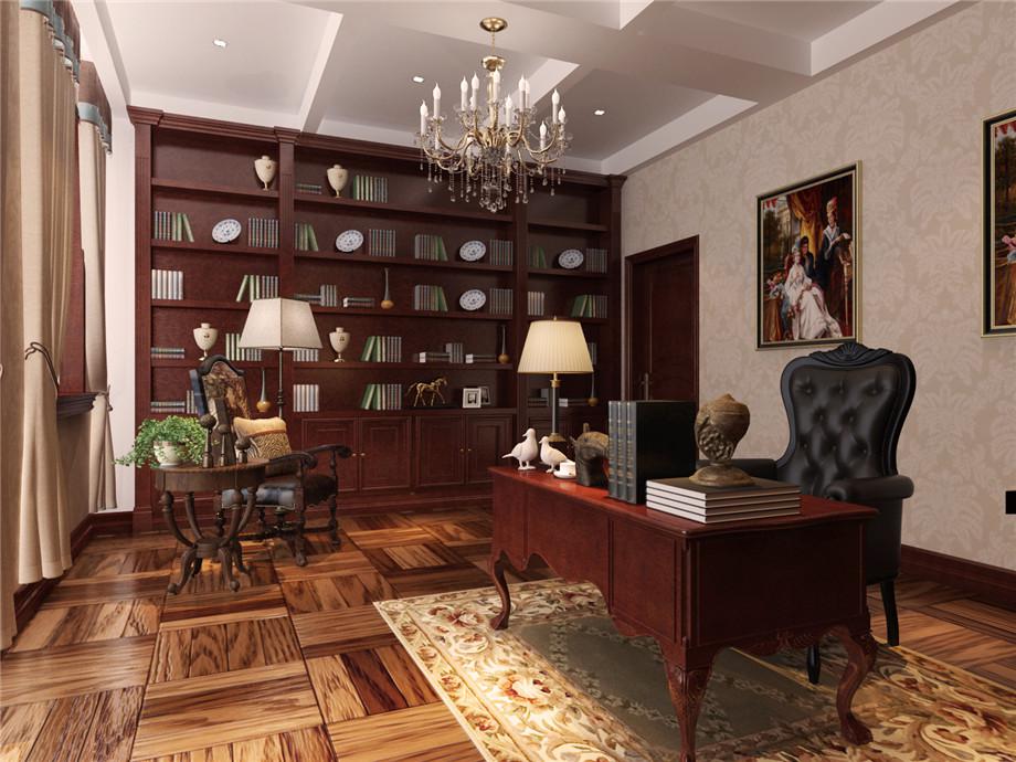 西工苑240平米美式設計方案