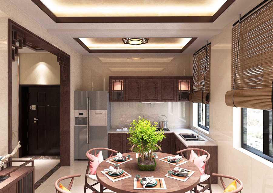 曲江金地西灃公園 143平米 15萬 中式風(fēng)格