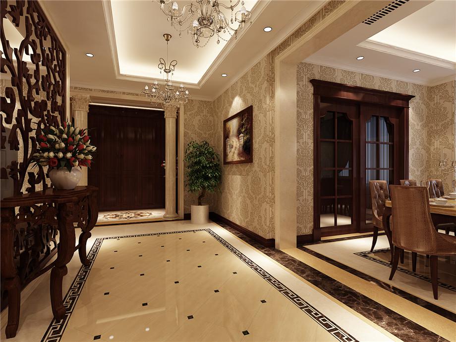 楓葉新都市300平米美式設計方案