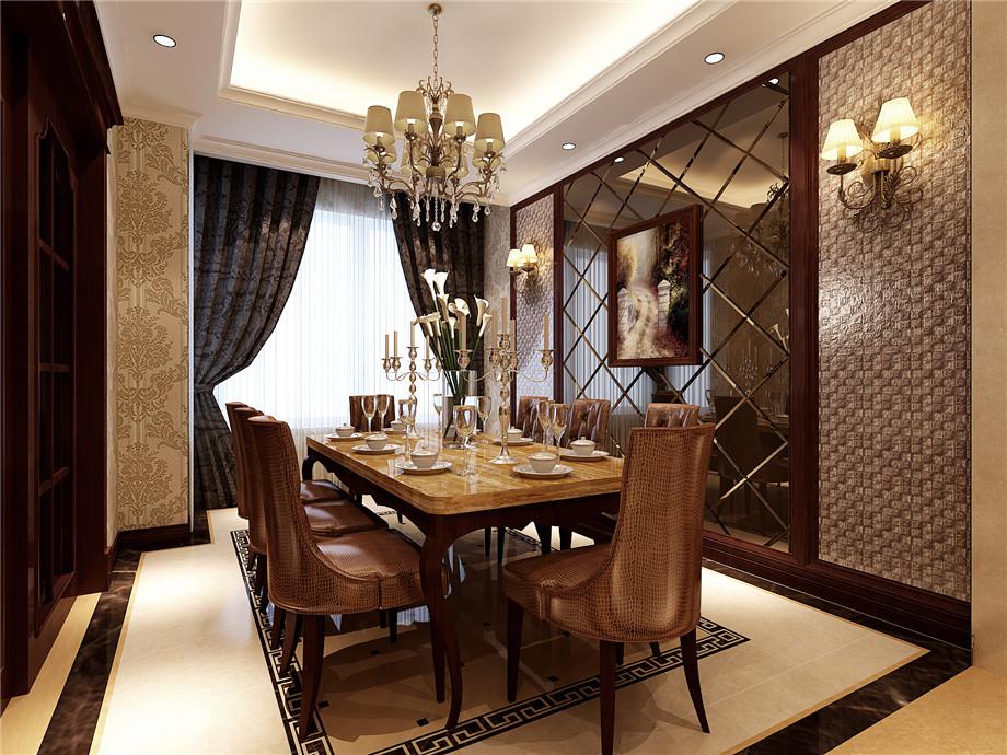 楓葉新都市300平米美式設計方案