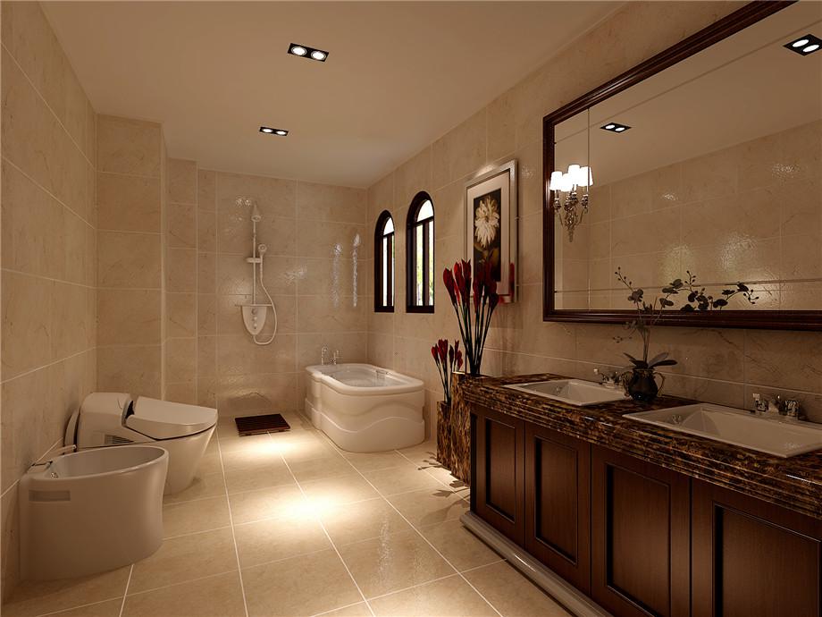 楓葉新都市300平米美式設計方案