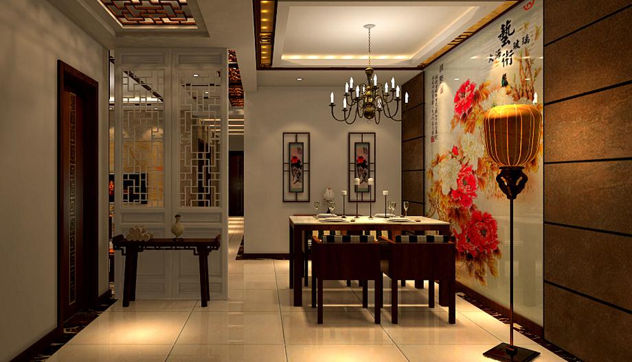 銘城國(guó)際社區(qū)110平米中式風(fēng)格
