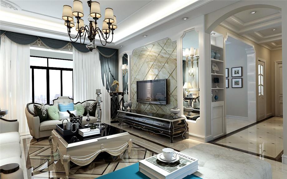 中海·開元壹號歐式風格設計方案