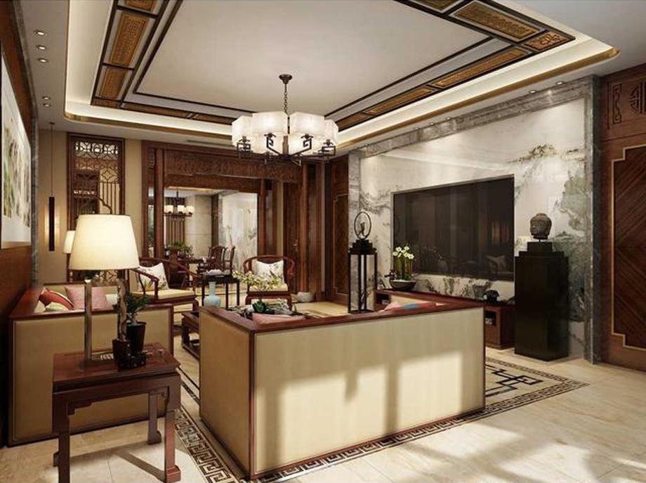 曲江亮麗家園150平中式設計風格