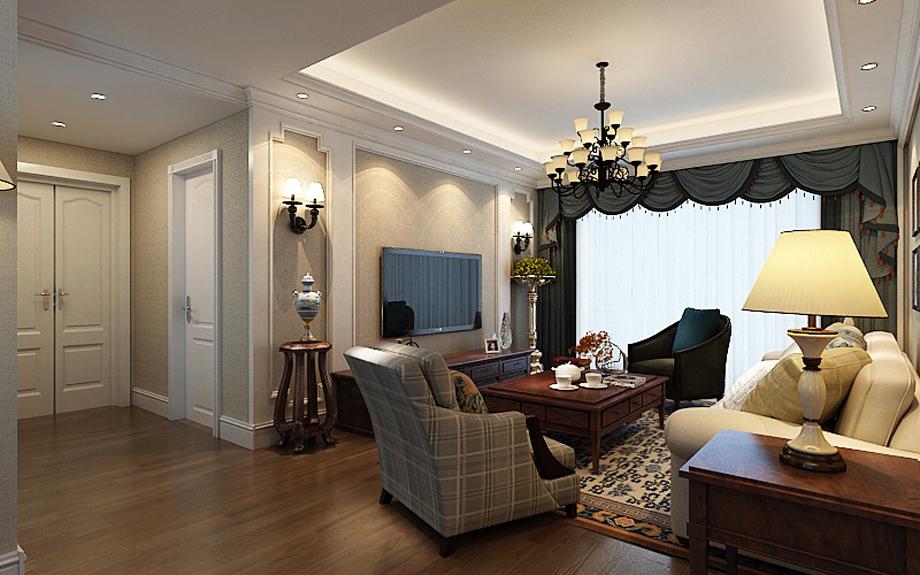 中鐵繽紛尚都城123平米7萬美式簡約