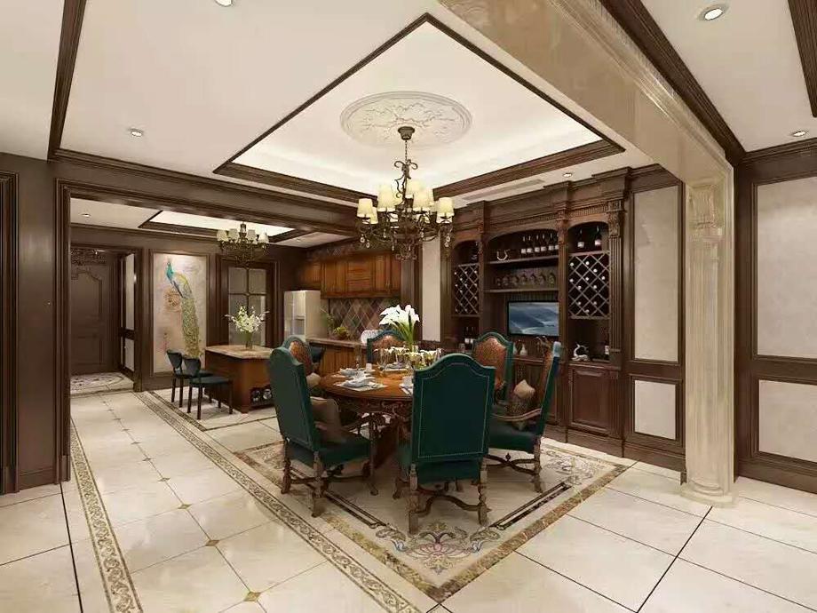 古典美式180平方12萬文景小區(qū)