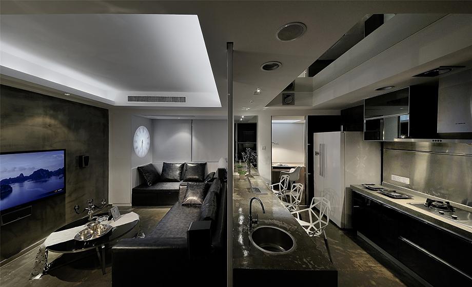 銘城國際130平米現(xiàn)代設(shè)計(jì)風(fēng)格