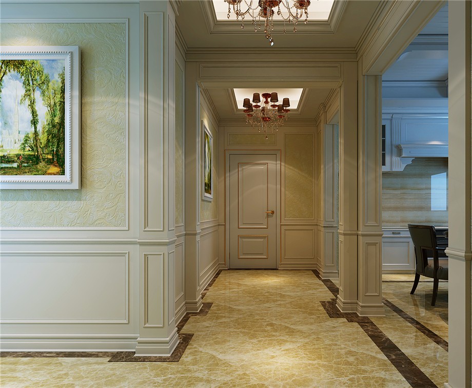 曲江紫汀苑160平米混搭風(fēng)格設(shè)計裝修