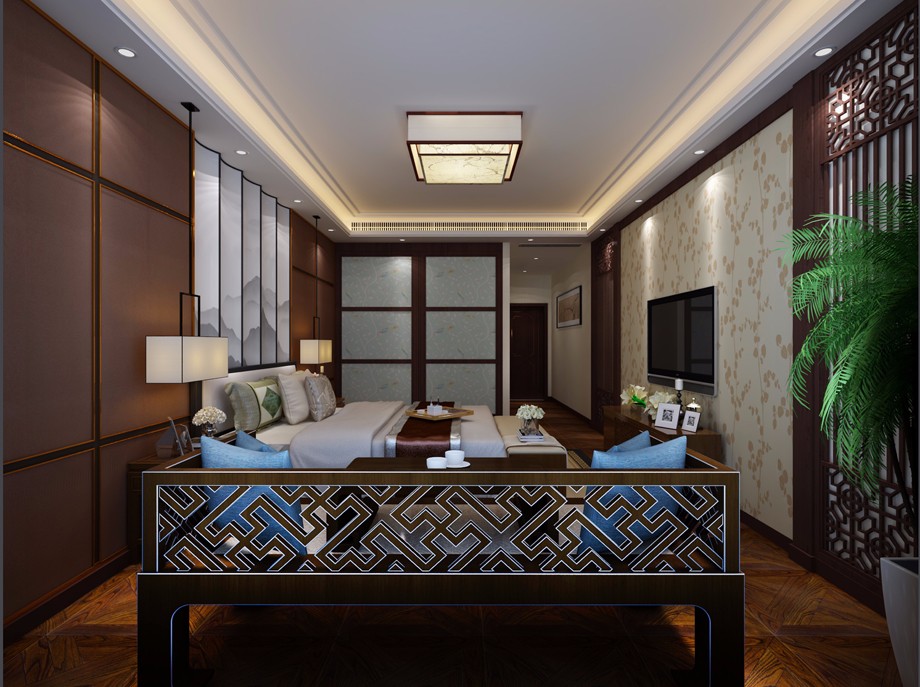 萊安逸輝260平米新中式設(shè)計(jì)方案