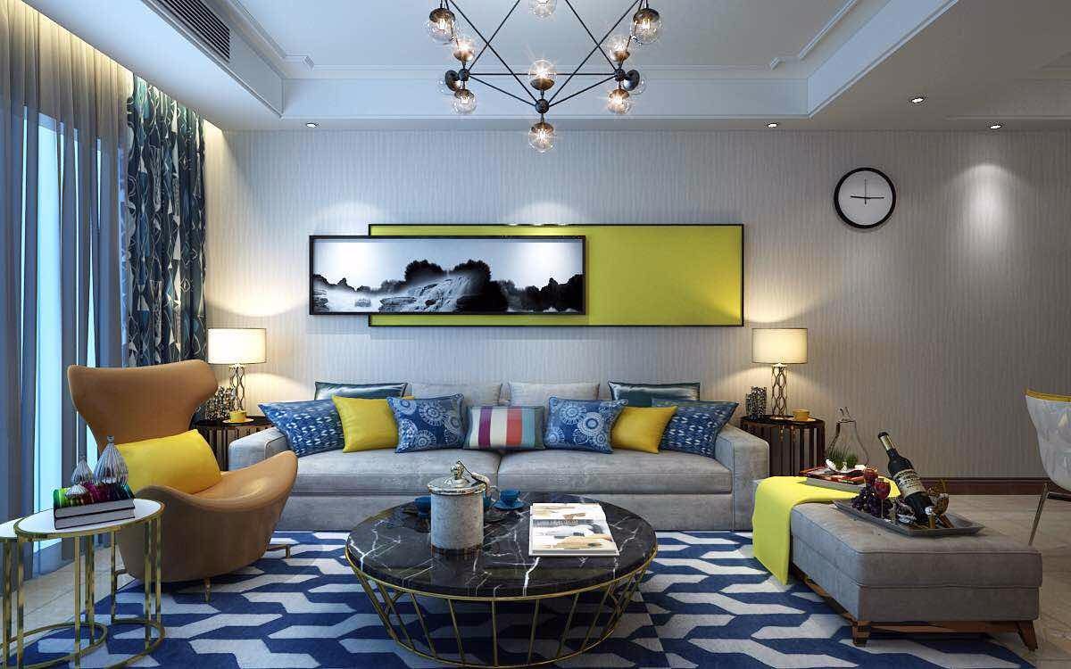 鑫苑大都匯89平方現(xiàn)代簡約