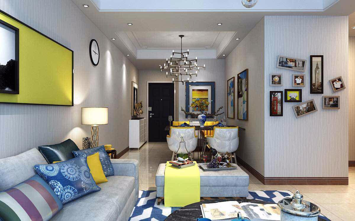 鑫苑大都匯89平方現(xiàn)代簡約