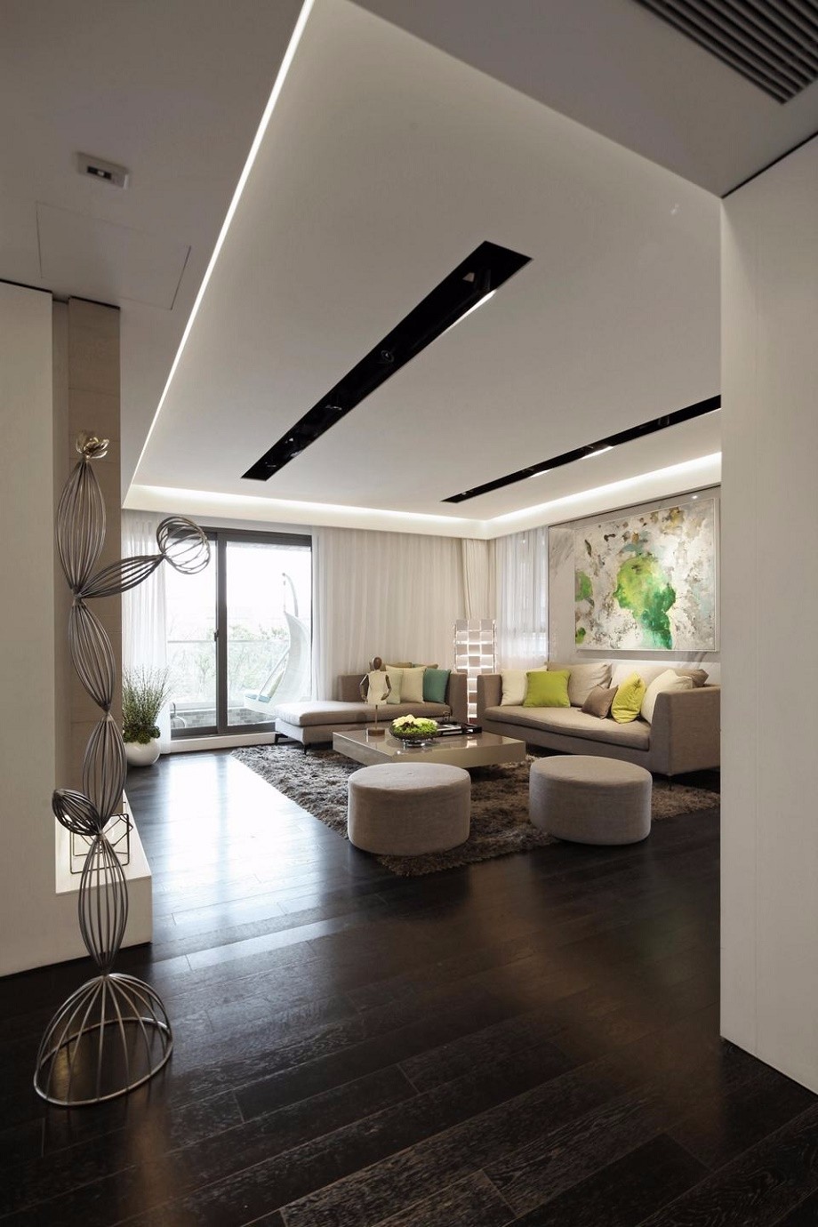 浐灞半島118平米現(xiàn)代簡(jiǎn)約