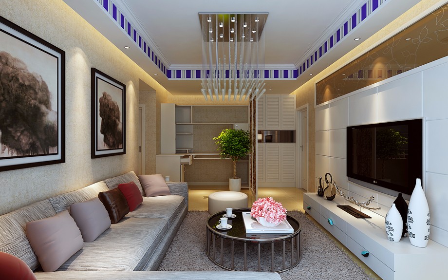 金泰新理城98平米簡約風格