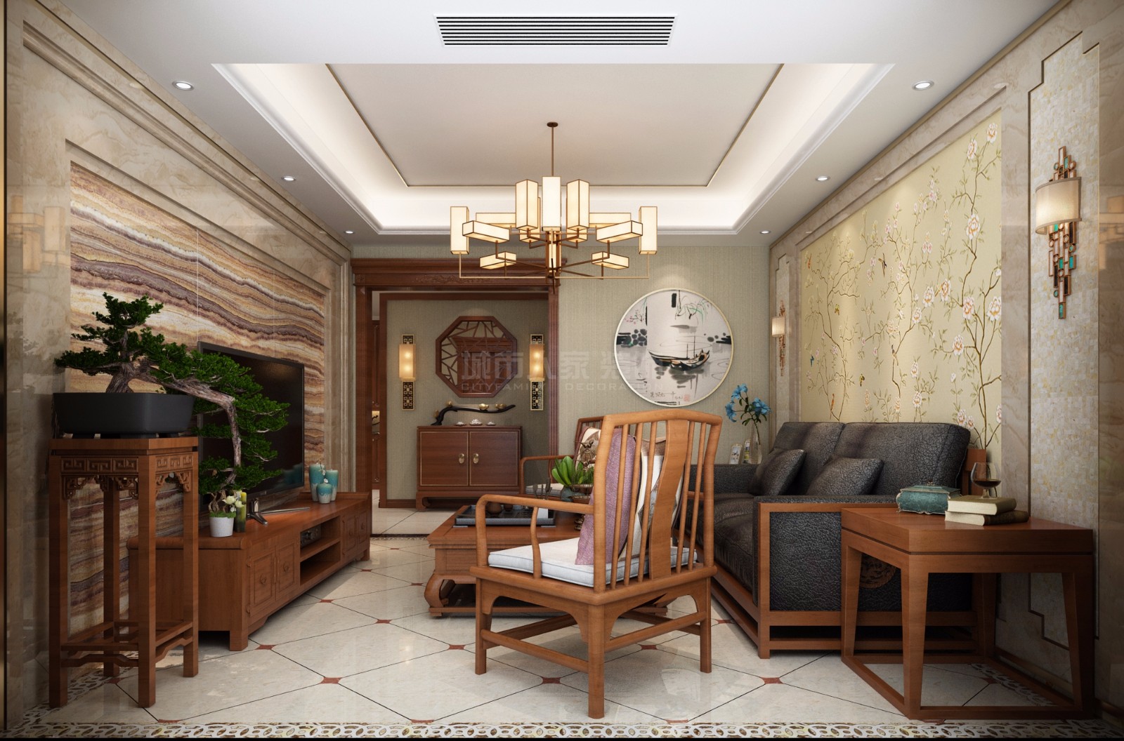 曲江六號/190平米/復(fù)式新中式