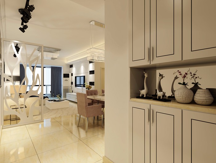 航天城小區(qū)/95平米/簡(jiǎn)約風(fēng)格