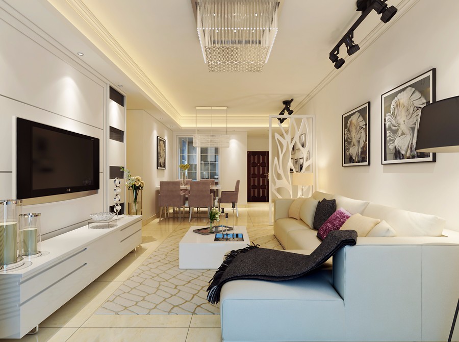 航天城小區(qū)/95平米/簡(jiǎn)約風(fēng)格