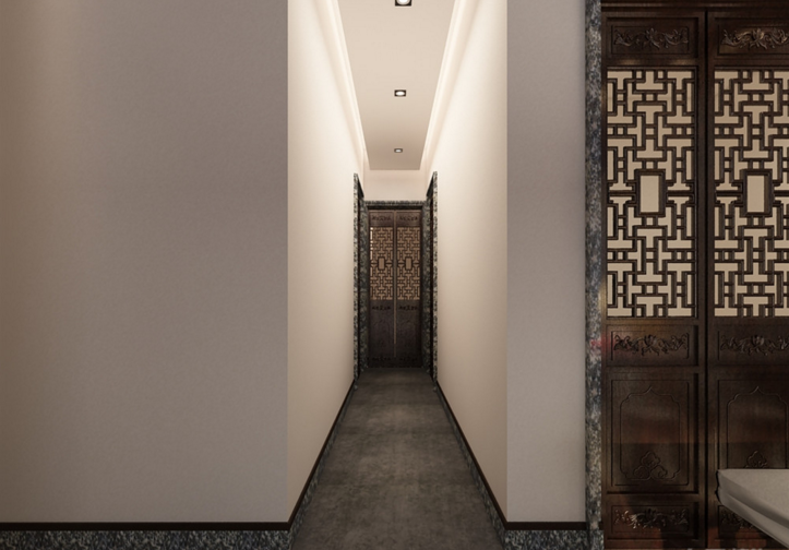 曲江名城/124平米/中式風(fēng)格