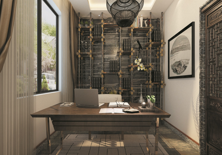 曲江名城/124平米/中式風(fēng)格