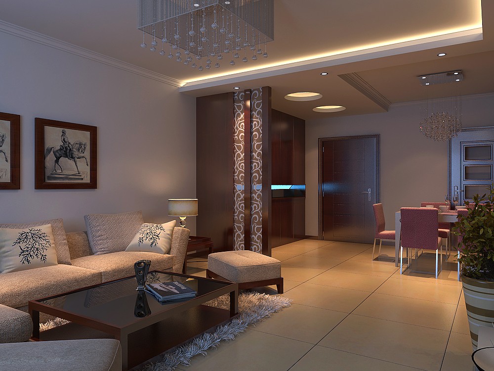 煤田地質(zhì)局120平米現(xiàn)代簡(jiǎn)約