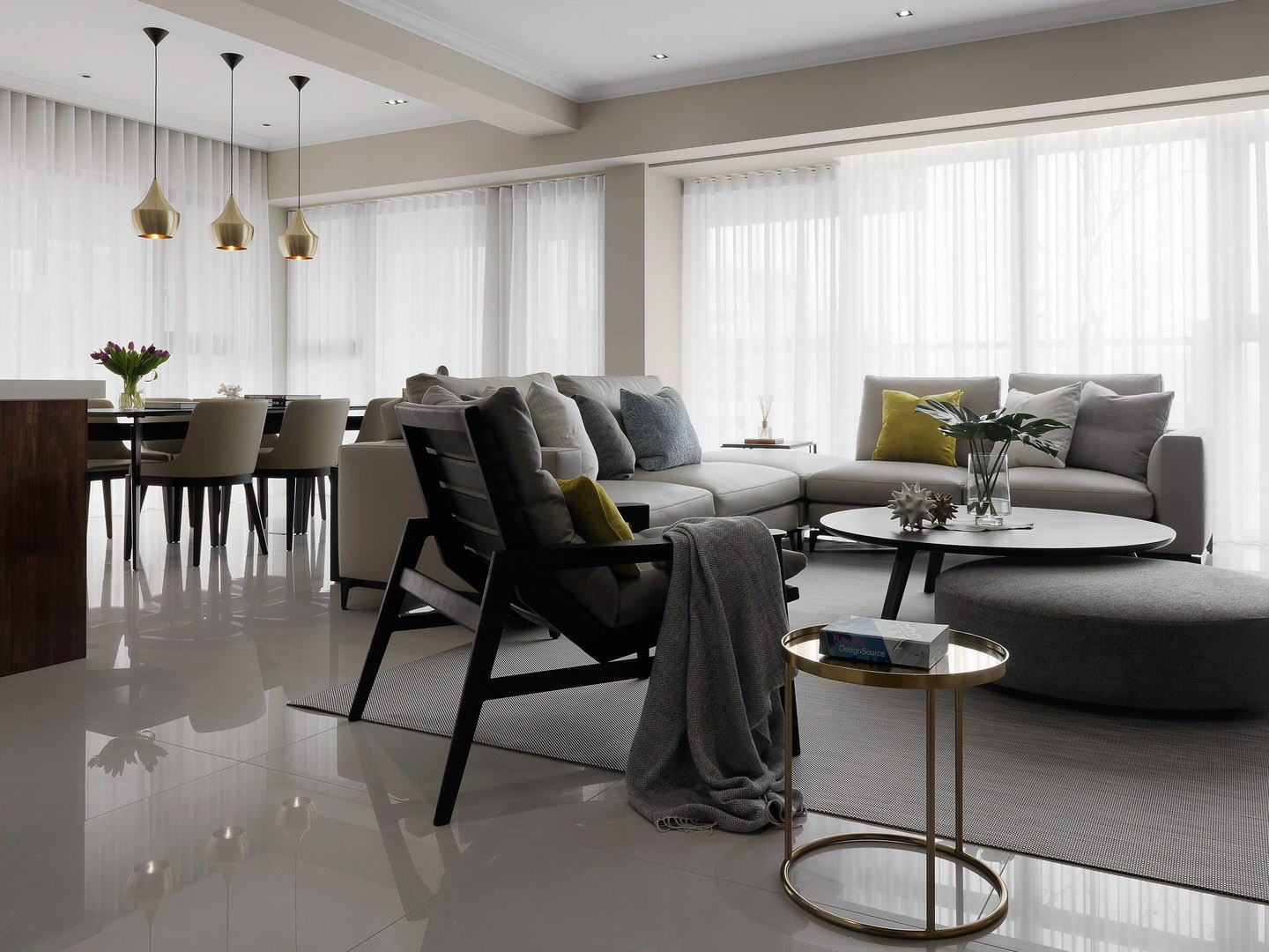 鑫苑大都匯/100平米/現(xiàn)代簡(jiǎn)約