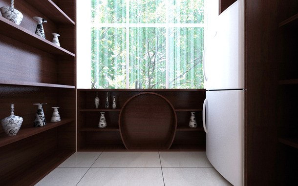 曲江大道小區(qū)/120平米/中式風(fēng)格