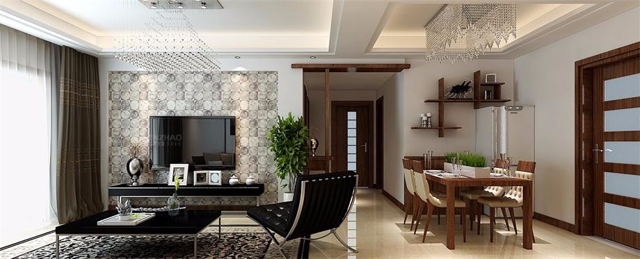 龍記帝景灣-三居室-現(xiàn)代簡(jiǎn)約