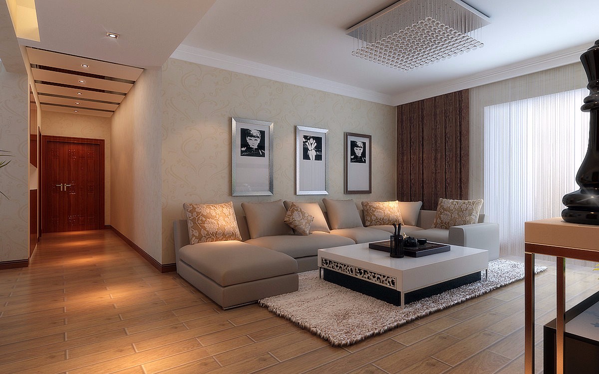 西市佳園120平米現(xiàn)代簡(jiǎn)約