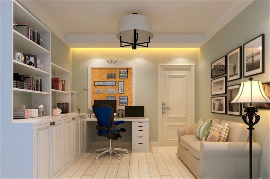 華清學府城90平美式風格設計方案