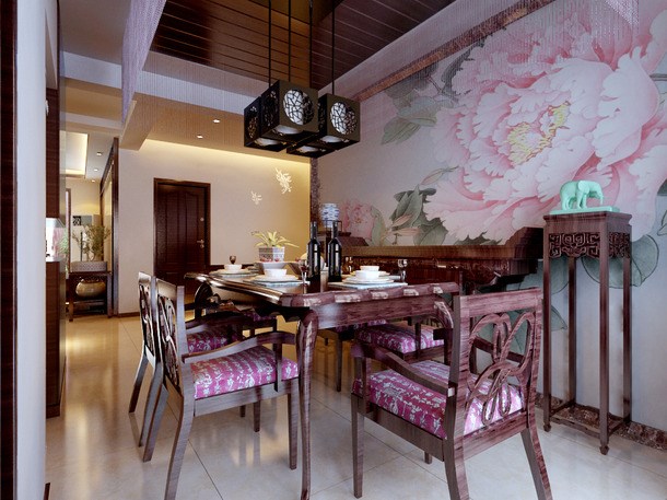 翠竹園/110平米/新中式風格