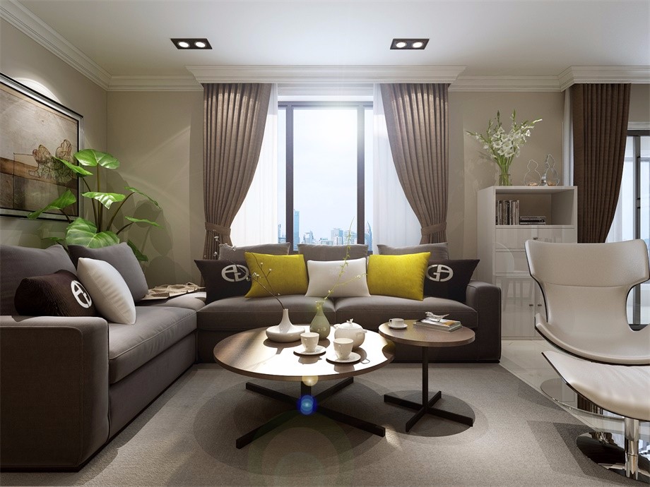 天朗御湖-三居室-現(xiàn)代簡約